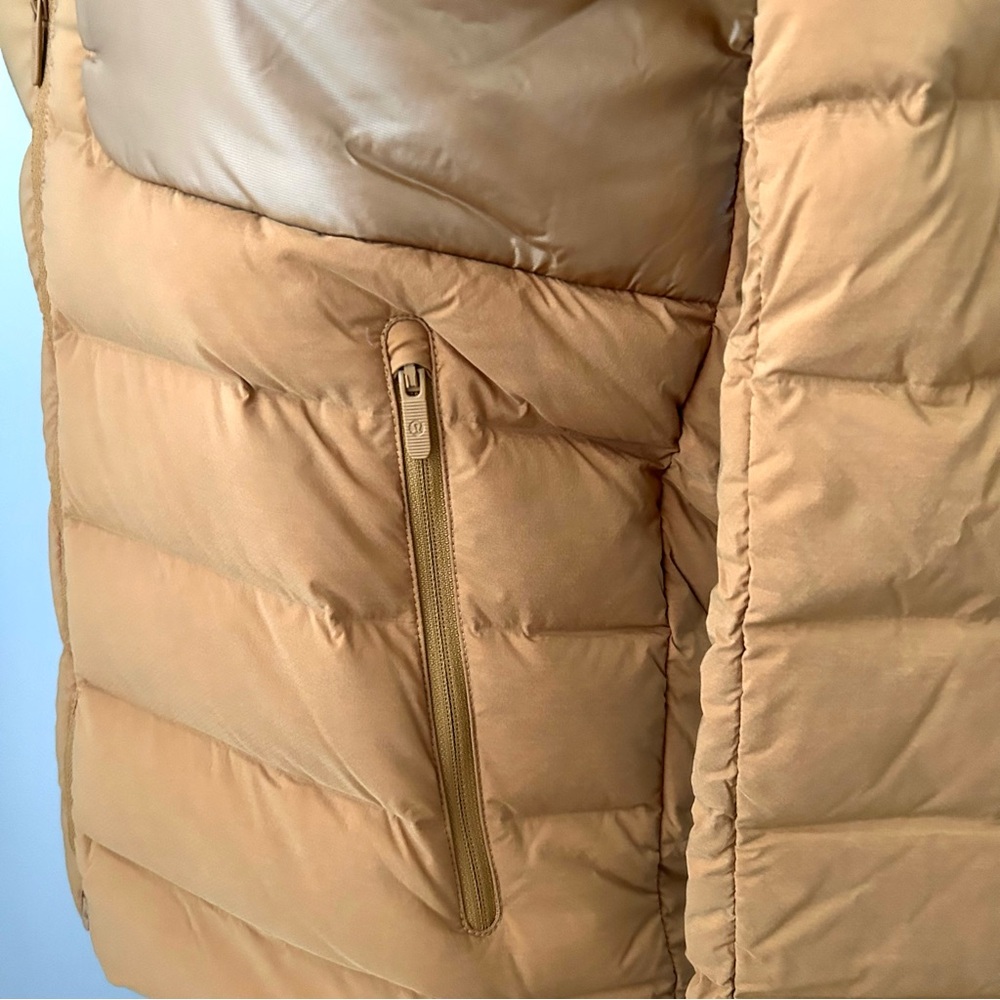 NWOT Lululemon Navigation Stretch Down Jacket In Spiced Bronze. Size: 2 - Picture 8 of 15